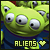 Toy Story: Pizza Planet Aliens