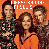 The Mary Tyler Moore Show: Lindstrom, Phyllis, Rhoda Morgenstern and Mary Richards
