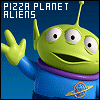 Toy Story series: [+] Pizza Planet Aliens